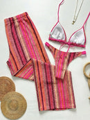 Conjunto Biquíni 3 Peças Santorini Conjunto Biquíni 3 Peças Santorini Marina Moda Praia 