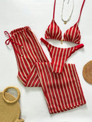 Conjunto Biquíni 3 Peças Santorini Conjunto Biquíni 3 Peças Santorini Marina Moda Praia 