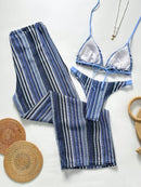 Conjunto Biquíni 3 Peças Santorini Conjunto Biquíni 3 Peças Santorini Marina Moda Praia 