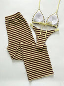 Conjunto Biquíni 3 Peças Santorini Conjunto Biquíni 3 Peças Santorini Marina Moda Praia 