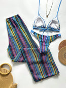 Conjunto Biquíni 3 Peças Santorini Conjunto Biquíni 3 Peças Santorini Marina Moda Praia 