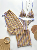 Conjunto Biquíni 3 Peças Santorini Conjunto Biquíni 3 Peças Santorini Marina Moda Praia Roxo P 