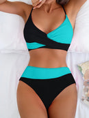 Conjunto Biquíni Canelado Duo com Recorte Sofisticado Conjunto Biquíni Canelado Duo com Recorte Sofisticado Maritima Moda Praia Verde-água PP 