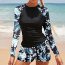 Conjunto camisa de proteção + short Maritima Moda Praia 