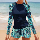 Conjunto camisa de proteção + short Maritima Moda Praia 