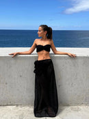 Conjunto de Biquíni Floral 3D Maritima Moda Praia 