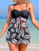 Conjunto de Duas Peças Bella Maritima Moda Praia Preto P 