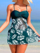 Conjunto de Duas Peças Bella Maritima Moda Praia Verde M 