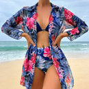 Conjunto de Praia 3 Peças Jasmini Maritima Moda Praia 
