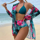 Conjunto de Praia 3 Peças Jasmini Maritima Moda Praia 
