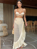 Conjunto Helena Maritima Moda Praia 