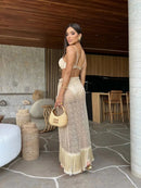 Conjunto Helena Maritima Moda Praia 