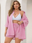 Conjunto Plus Size Elegance Maya Conjunto Plus Size Elegance Maya Marina Moda Praia 
