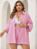 Conjunto Plus Size Elegance Maya Conjunto Plus Size Elegance Maya Marina Moda Praia 