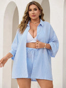 Conjunto Plus Size Elegance Maya Conjunto Plus Size Elegance Maya Marina Moda Praia 