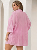 Conjunto Plus Size Elegance Maya Conjunto Plus Size Elegance Maya Marina Moda Praia 