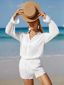 Conjunto Praia Essenza Clara 3 Peças Conjunto Praia Essenza Clara 3 Peças Marina Moda Praia 