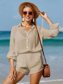 Conjunto Praia Essenza Clara 3 Peças Conjunto Praia Essenza Clara 3 Peças Marina Moda Praia 