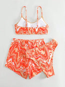 Conjunto Praia Ilhabela 3 Peças Conjunto Praia Ilhabela 3 Peças Maritima Moda Praia 
