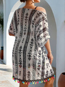 Conjunto Praia Luxo Aurora 4 Peças Conjunto Praia Luxo Aurora 4 Peças Marina Moda Praia 