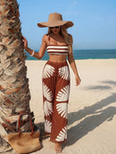 Conjunto Resort Tropical 3 Peças Elegância Conjunto Resort Tropical 3 Peças Elegância Marina Moda Praia 