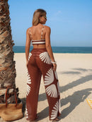 Conjunto Resort Tropical 3 Peças Elegância Conjunto Resort Tropical 3 Peças Elegância Marina Moda Praia 