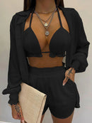 Conjunto Style Flora Maritima Moda Praia 