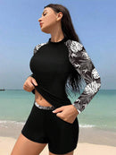 Conjunto UV Isadora Folhagem Conjunto UV Isadora Folhagem Marina Moda Praia 