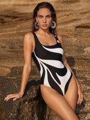 Maiô Abstrato Elegance Maya Maiô Abstrato Elegance Maya Marina Moda Praia P 