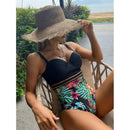 Maiô Aline Maritima Moda Praia PRETO P 