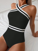 Maiô Elegance Riviera Maiô Elegance Riviera Marina Moda Praia Preto P 