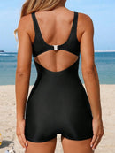 Maiô Esportivo Floral Serena Maiô Esportivo Floral Serena Marina Moda Praia 