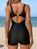 Maiô Esportivo Floral Serena Maiô Esportivo Floral Serena Marina Moda Praia 