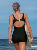 Maiô Esportivo Floral Serena Maiô Esportivo Floral Serena Marina Moda Praia 