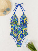 Maiô Estampa Royal Paisley Elegance Maiô Estampa Royal Paisley Elegance Marina Moda Praia 