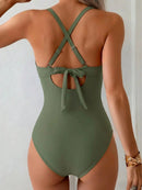 Maiô Estampado Cintura Modeladora Jade Marina Moda Praia 
