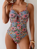 Maiô Floral Tomara que Caia Bella Maiô Floral Tomara que Caia Bella Marina Moda Praia 