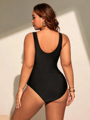 Maiô Geométrico Plus Size Aurora Maiô Geométrico Plus Size Aurora Marina Moda Praia 