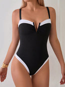 Maiô Modelador Bicolor Sculpt Elegance Maiô Modelador Bicolor Sculpt Elegance Marina Moda Praia 