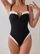 Maiô Modelador Bicolor Sculpt Elegance Maiô Modelador Bicolor Sculpt Elegance Marina Moda Praia 
