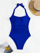 Maiô Modelador Elegance com Alça no Pescoço Maiô Modelador Elegance com Alça no Pescoço Marina Moda Praia 