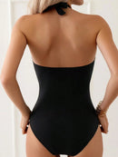 Maiô Modelador Elegance com Alça no Pescoço Maiô Modelador Elegance com Alça no Pescoço Marina Moda Praia 