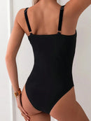 Maiô Modelador Elegance Decote Ondulado Maiô Modelador Elegance Decote Ondulado Marina Moda Praia 