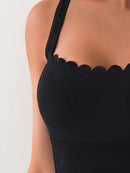 Maiô Modelador Elegance Decote Ondulado Maiô Modelador Elegance Decote Ondulado Marina Moda Praia 