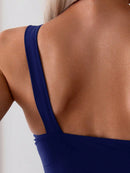 Maiô Ombro Único Elegance com Argola Maiô Ombro Único Elegance com Argola Marina Moda Praia 