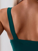 Maiô Ombro Único Elegance com Argola Maiô Ombro Único Elegance com Argola Marina Moda Praia 