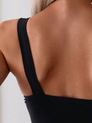 Maiô Ombro Único Elegance com Argola Maiô Ombro Único Elegance com Argola Marina Moda Praia 