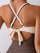 Maiô Sculpt Cross Elegance Bicolor Maiô Sculpt Cross Elegance Bicolor Marina Moda Praia 