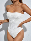 Maiô Sculpt Riviera Elegance Maiô Sculpt Riviera Elegance Marina Moda Praia Branco PP 