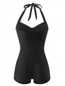 Maiô Short Modelador Elegance Preto Maiô Short Modelador Elegance Preto Marina Moda Praia 